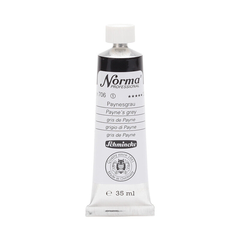 Uljane boje Schmincke Norma Professional 35 ml – 706 Pejnova siva