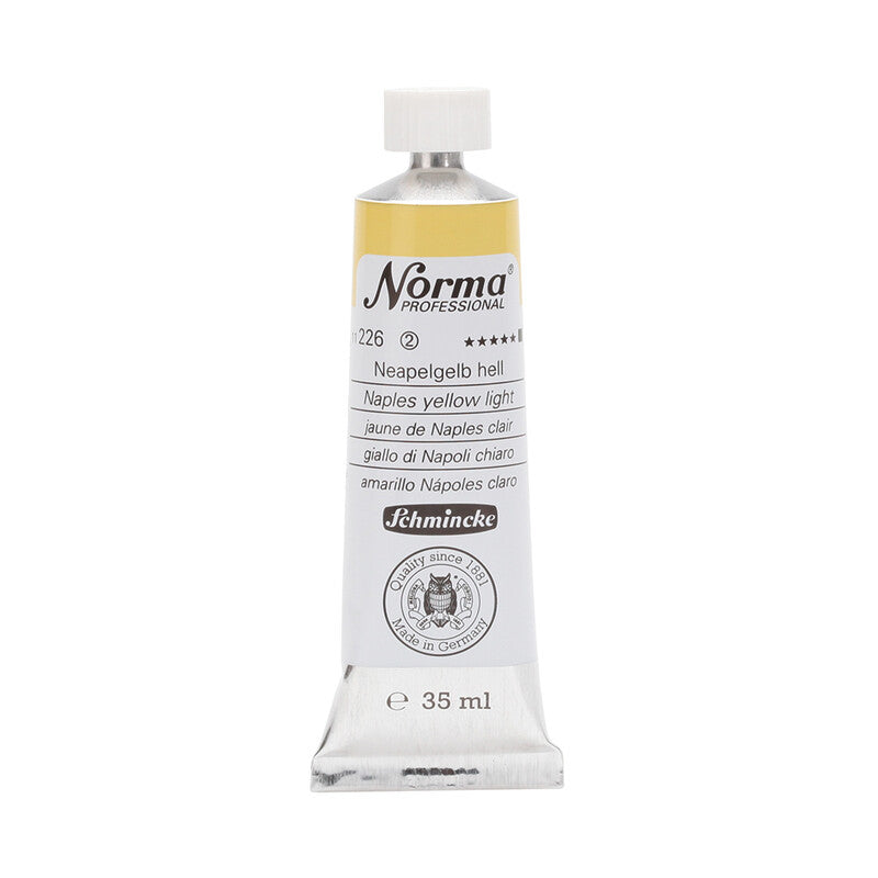 Uljane boje Schmincke Norma Professional 35 ml – 226 Napuljska žuta svetla