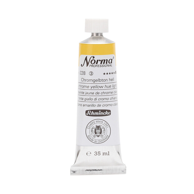 Uljane boje Schmincke Norma Professional 35 ml – 228 Hrom žuta nijansa svetla