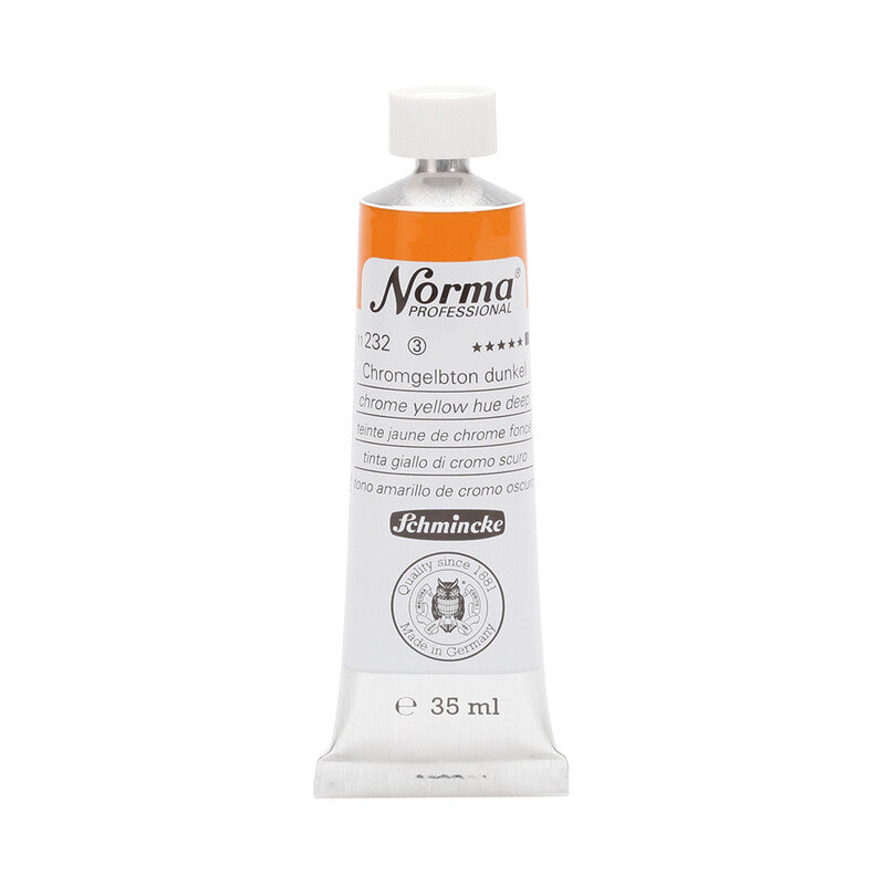 Uljane boje Schmincke Norma Professional 35 ml – 232 Hrom žuta nijansa tamna