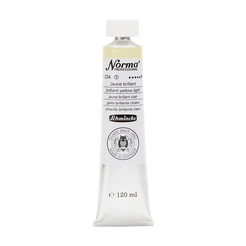 Uljane boje Schmincke Norma Professional 120 ml – 234 Brilijant žuta svetla
