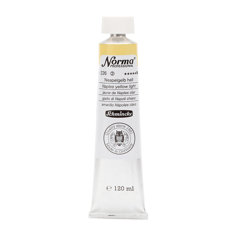 Uljane boje Schmincke Norma Professional 120 ml – 226 Napuljska žuta svetla