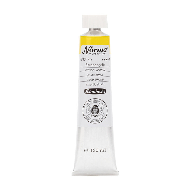Uljane boje Schmincke Norma Professional 120 ml – 236 Limun žuta