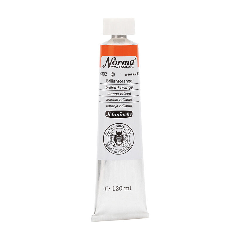 Uljane boje Schmincke Norma Professional 120 ml – 302 Brilijant narandžasta