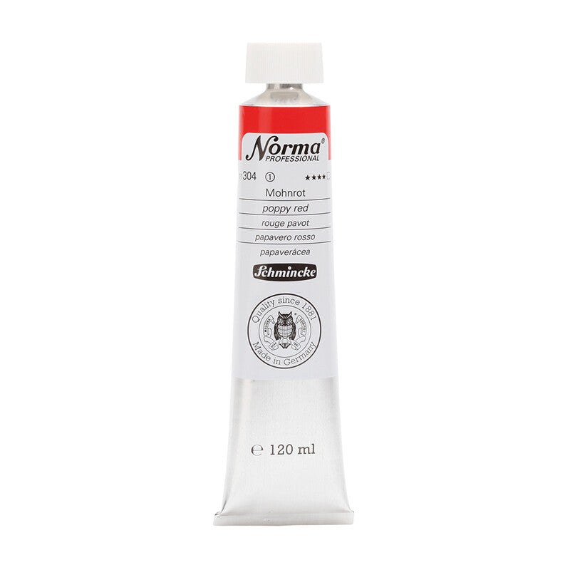 Uljane boje Schmincke Norma Professional 120 ml – 304 Mak crvena
