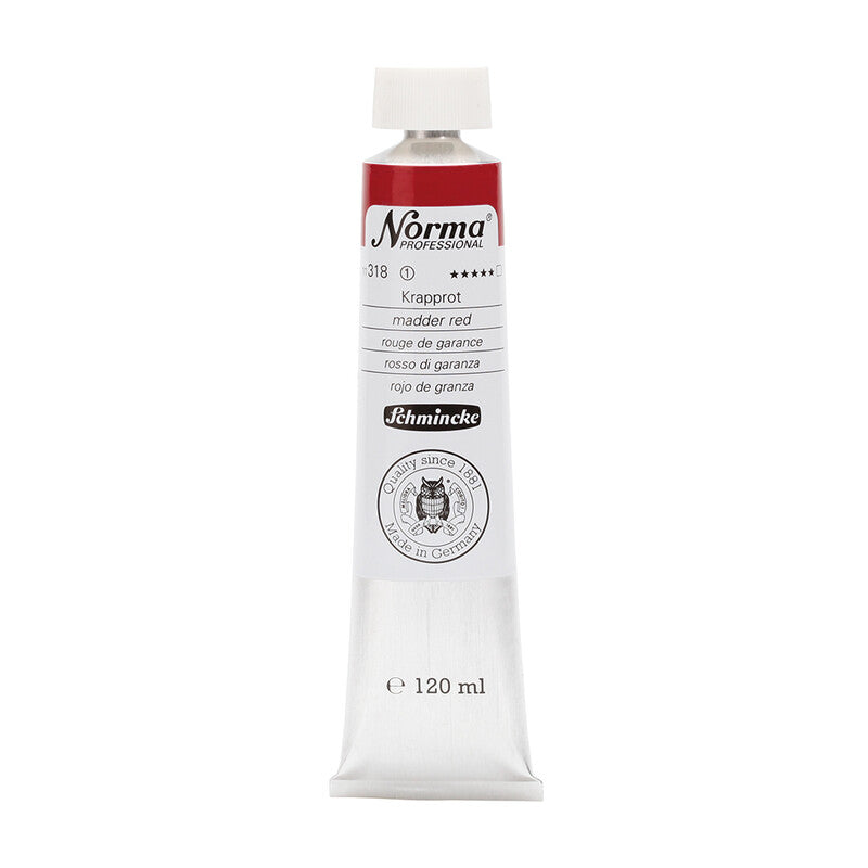 Uljane boje Schmincke Norma Professional 120 ml – 318 Kraplak crvena