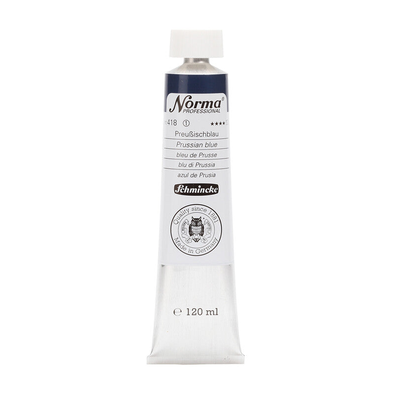 Uljane boje Schmincke Norma Professional 120 ml – 418 Parisko plava