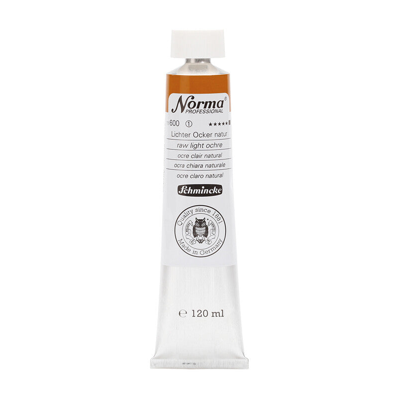 Uljane boje Schmincke Norma Professional 120 ml – 600 Sirovi svetli oker
