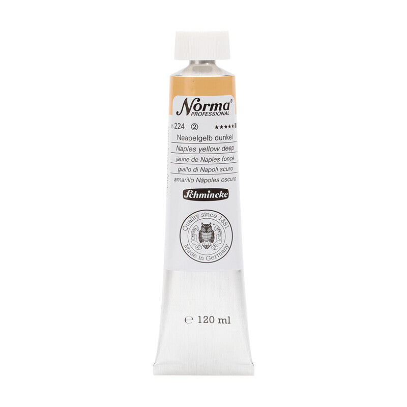 Uljane boje Schmincke Norma Professional 120 ml – 224 Napuljska žuta tamna