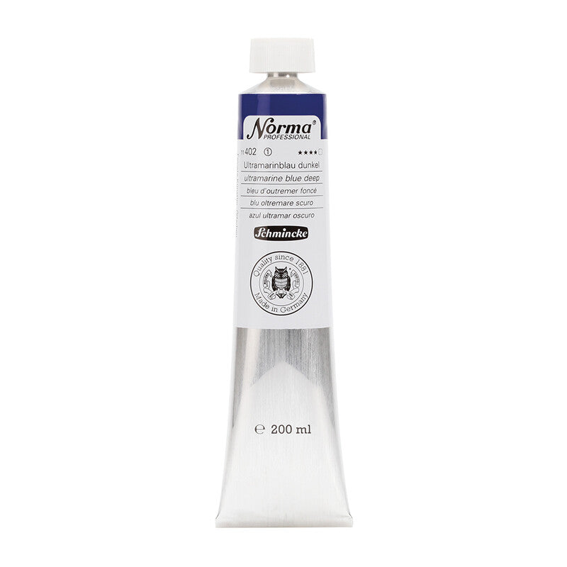 Uljana boja Schmincke Norma Professional 200 ml – 402 Ultramarin plava tamna