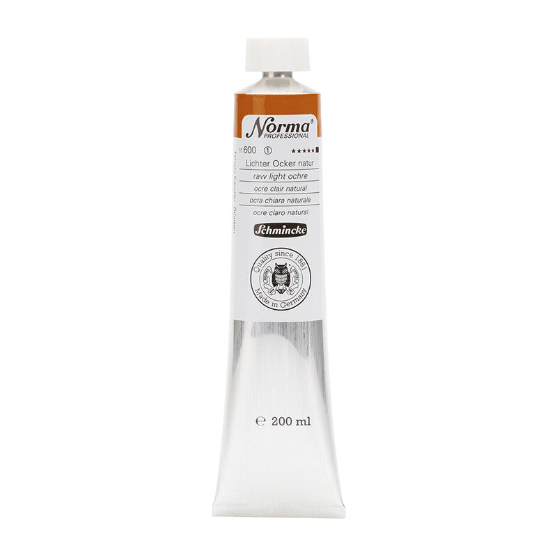 Uljana boja Schmincke Norma Professional 200 ml – 600 Sirova svetla oker