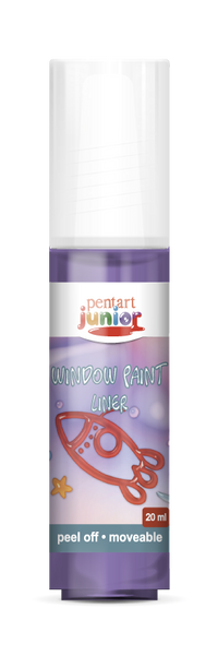 Boja za staklo Pentart Junior 20 ml – jorgovan
