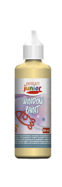 Kontur pasta za staklo Pentart 80 ml, zlatna