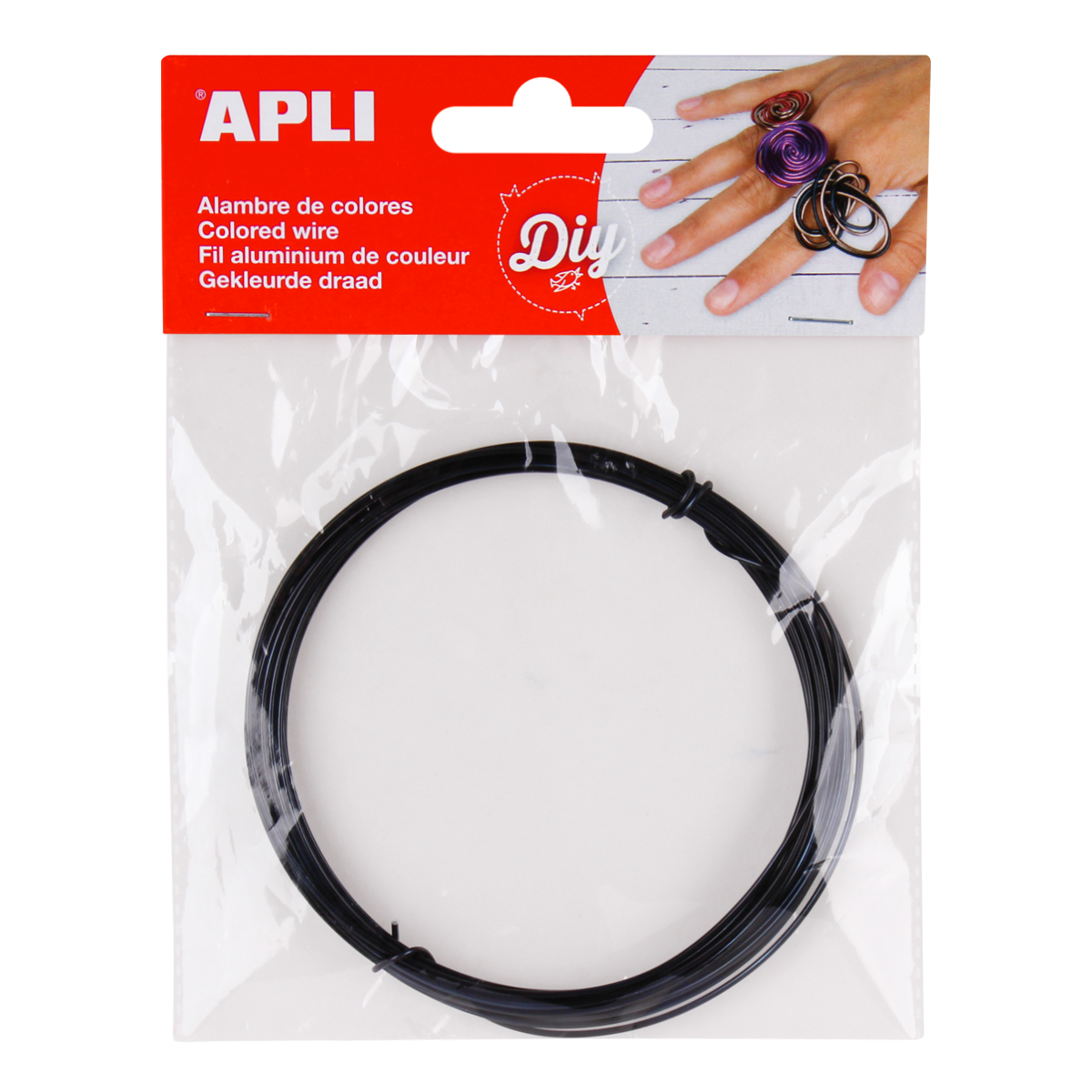 Žica za modelovanje APLI 1,5 mm × 5 m – crna