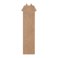 Drveni ukras od MDF-a - kuća 45 cm