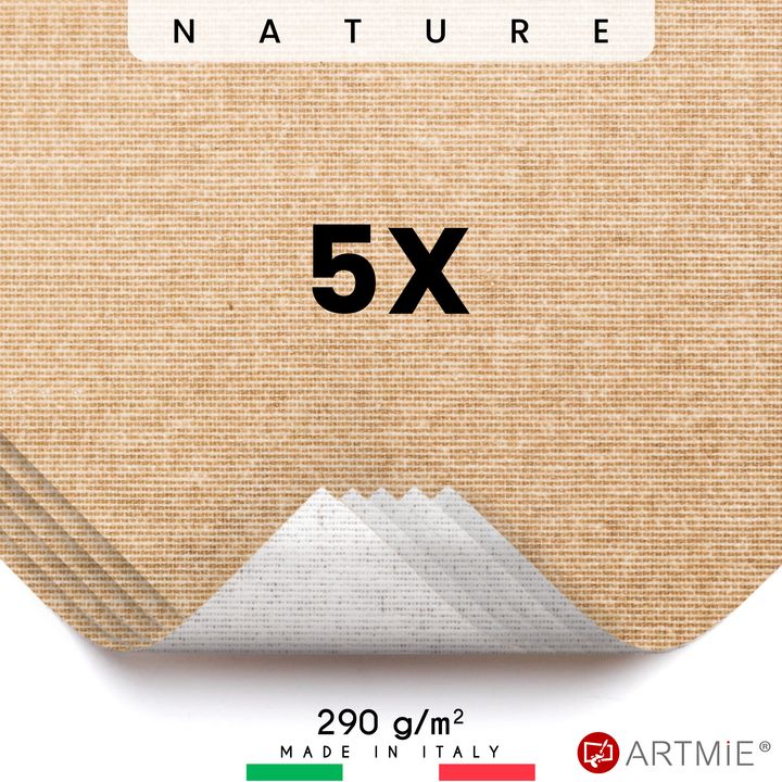 Uzorci slikarskog platna ARTMIE Nature - 5 kom