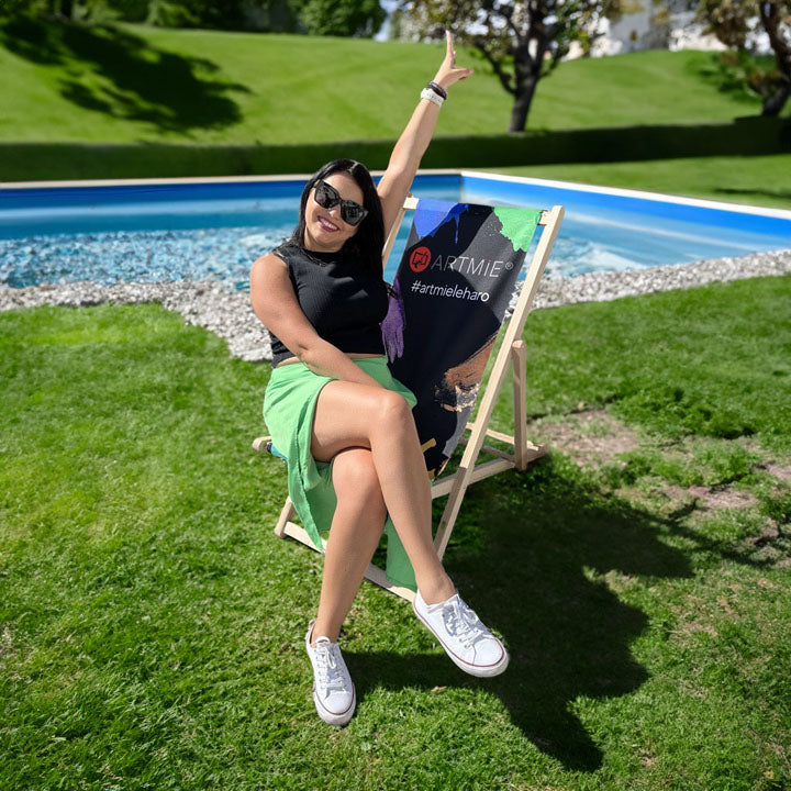 ARTMIE drvena baštenska ležaljka