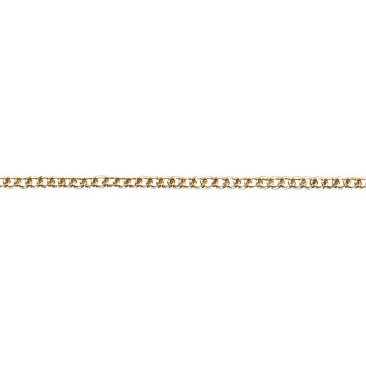 Pozlaćeni lanac 1 mm k 80 cm