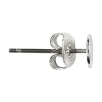 Posrebrene minđuše 13 mm - 10 kom