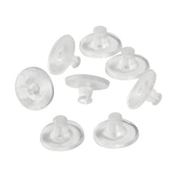 Poleđine gumenih minđuša 10mm - 10 pari
