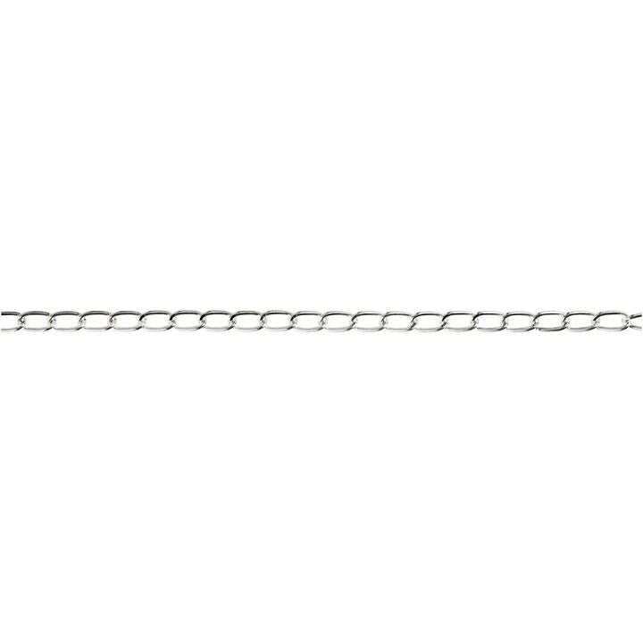Posrebreni lanac 6 mm k 5 m