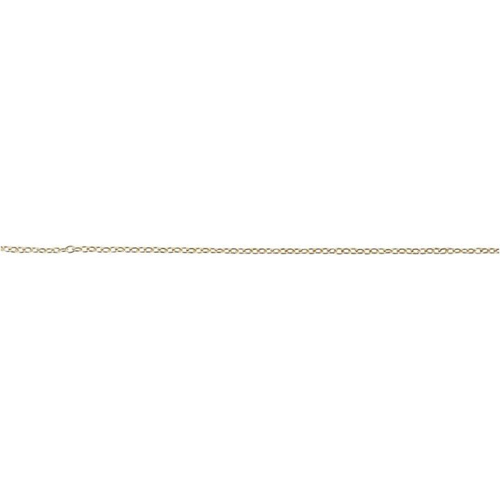 Pozlaćeni lanac 2 mm k 2 m