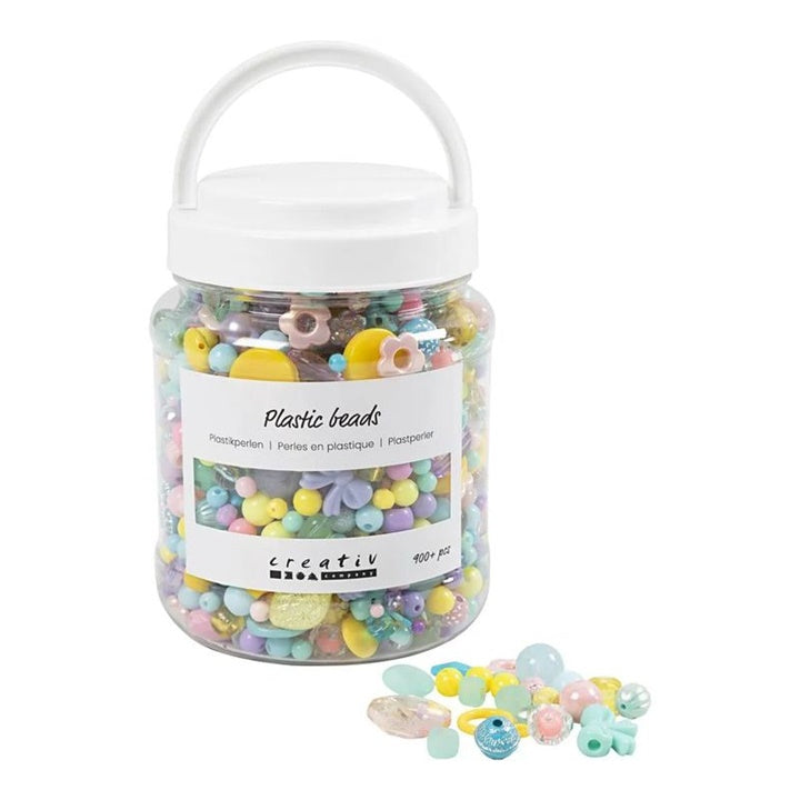 Plastične perle Mešavina boja 900+ kom
