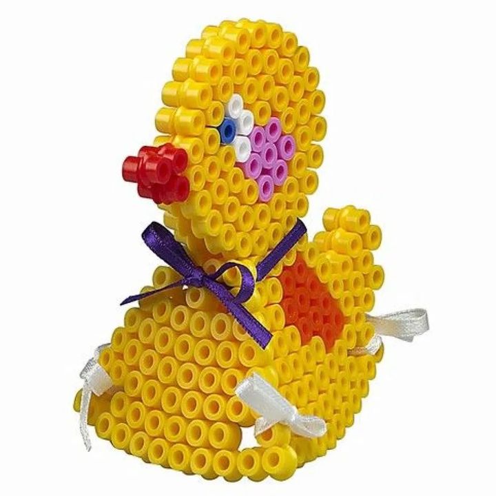 Plastične perle za peglanje | žuta