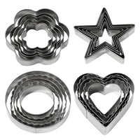 Set metalnih formi - 5 komada