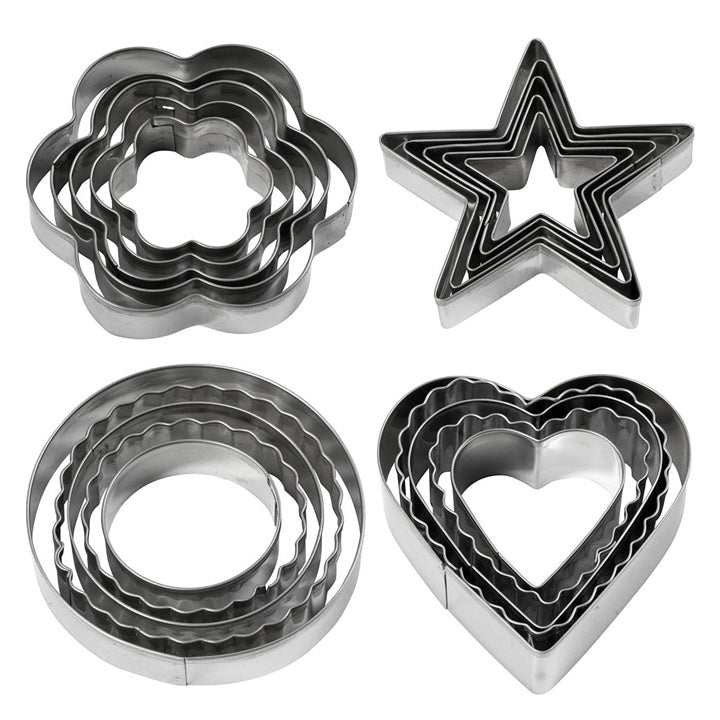 Set metalnih formi - 5 komada