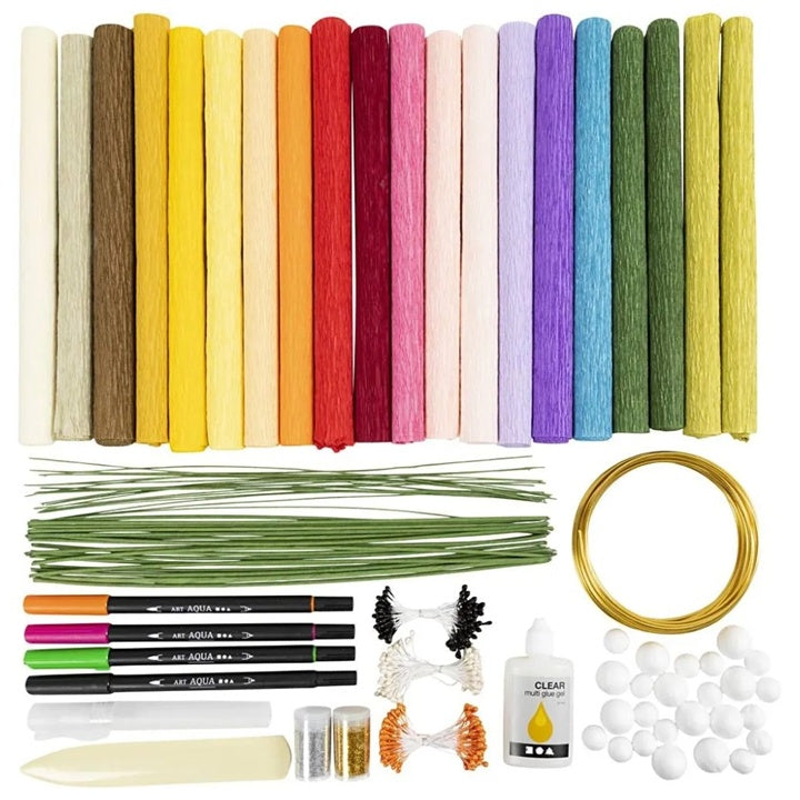 Maki Creative Set | Cveće od krep papira
