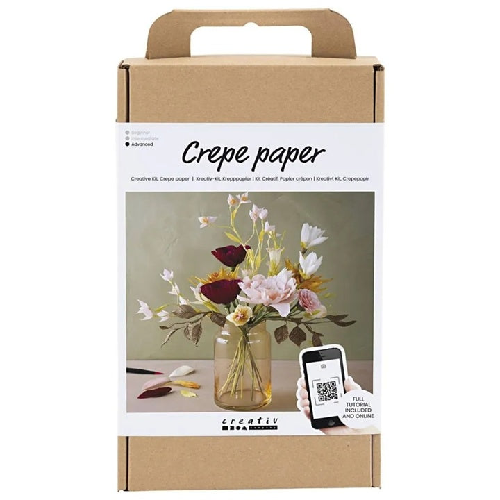 Komplet cveća od krep papira