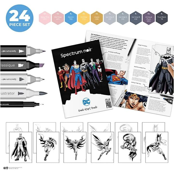 Ilustracija art kit BATMAN