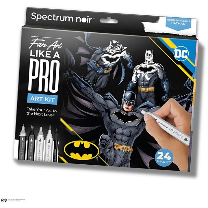 Ilustracija art kit BATMAN