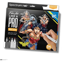 Ilustracija art kit WONDER WOMAN