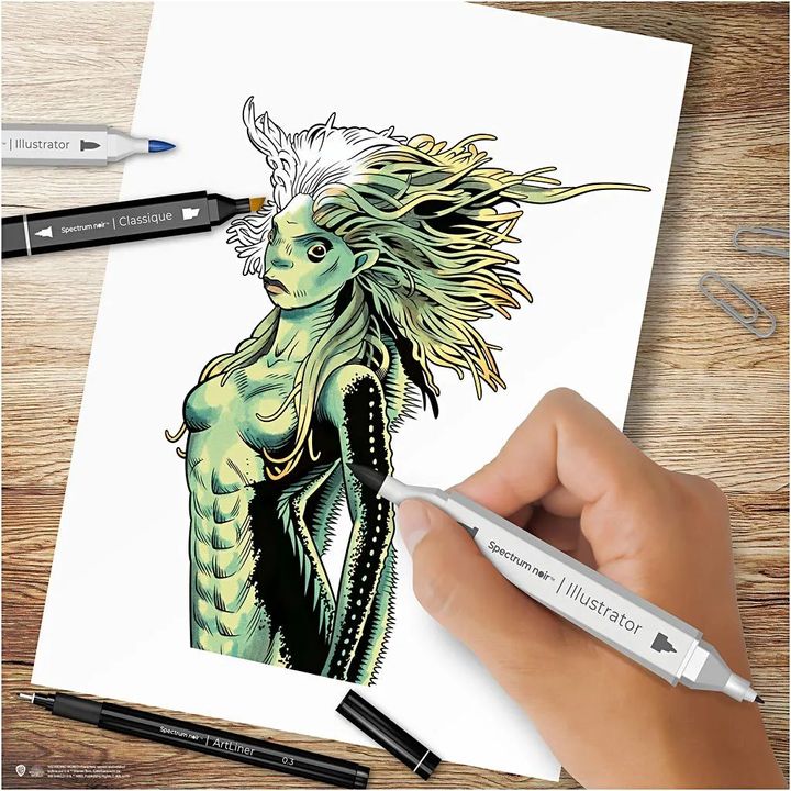 Ilustracija art kit HARRY POTTER: MAGICAL CREATURES