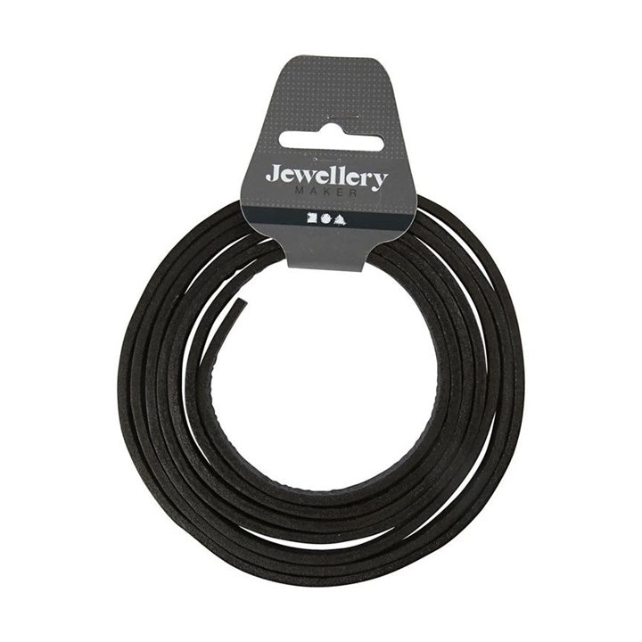 Kožna traka 3 mm k 2 m - razne boje – crna