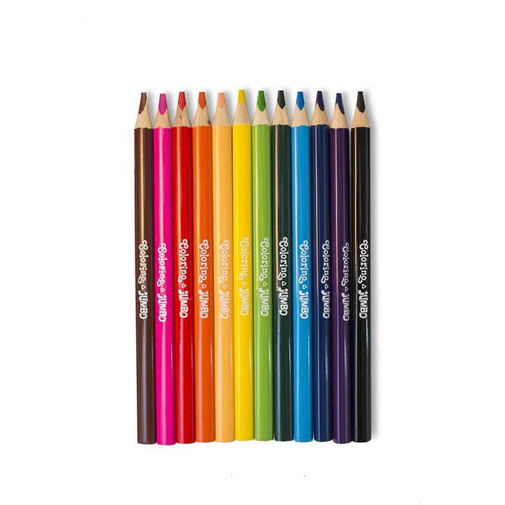 Trouglaste JUMBO Colorino bojice 12 kom