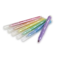 Pastelni markeri Colorino Glitter Effect, pakovanje od 6 komada