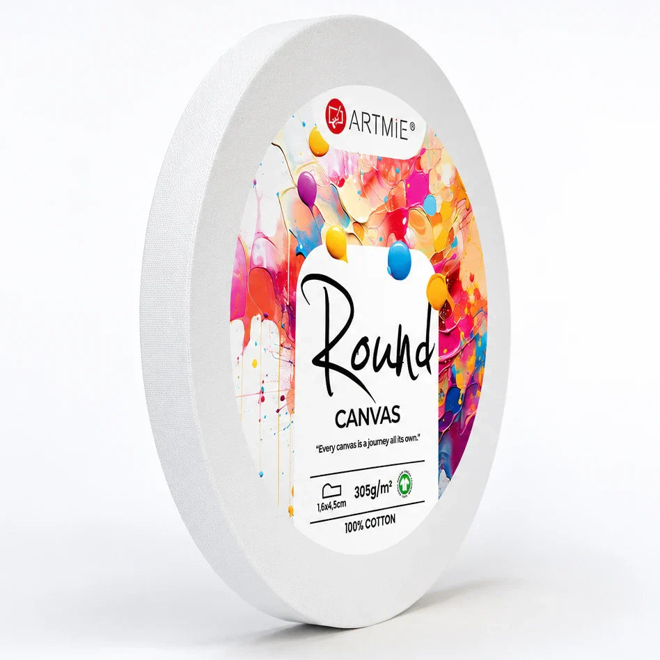 ARTMIE okruglo slikarsko platno na ramu