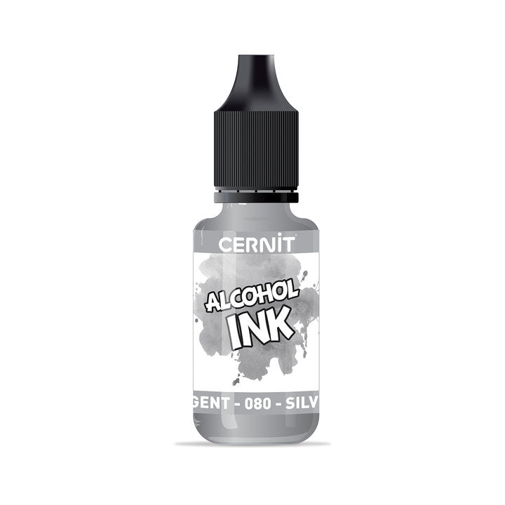 CERNIT mastilo u boji na bazi alkohola 20 ml – 080 srebro