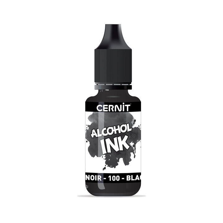 CERNIT mastilo u boji na bazi alkohola 20 ml – 100 crnih