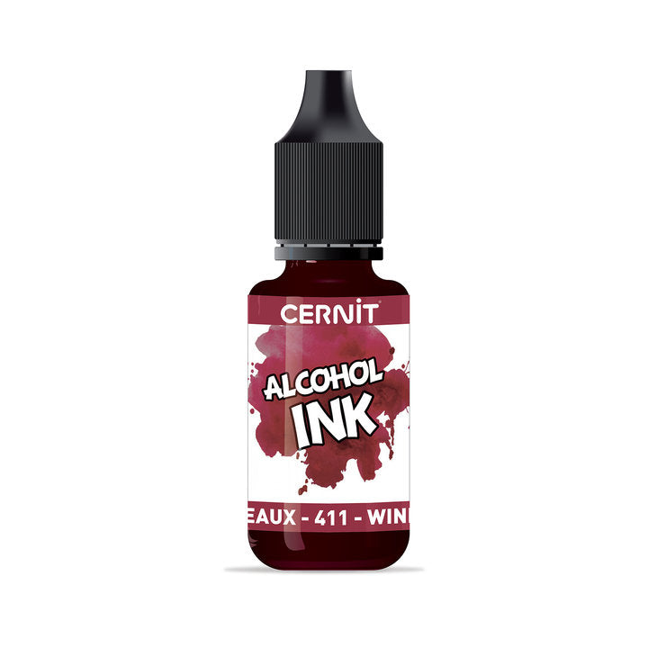 CERNIT mastilo u boji na bazi alkohola 20 ml – 411 bordo crvena