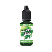 CERNIT mastilo u boji na bazi alkohola 20 ml – 617 travnato zelena