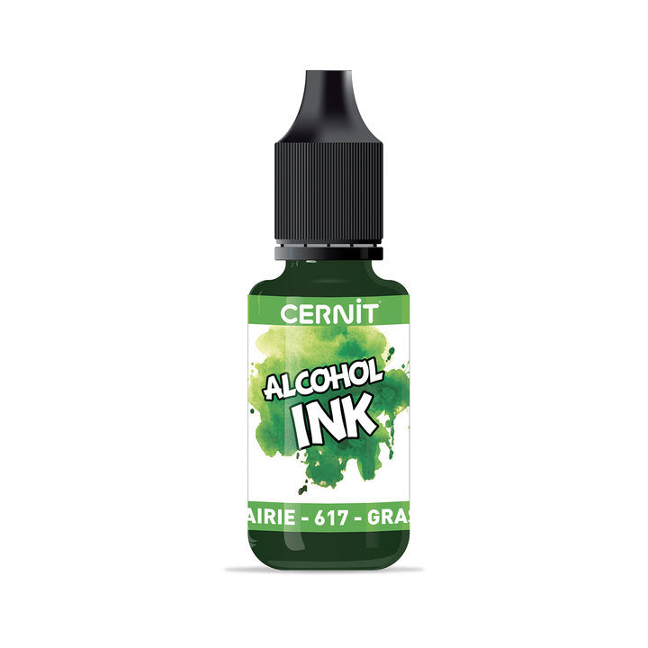 CERNIT mastilo u boji na bazi alkohola 20 ml – 617 travnato zelena