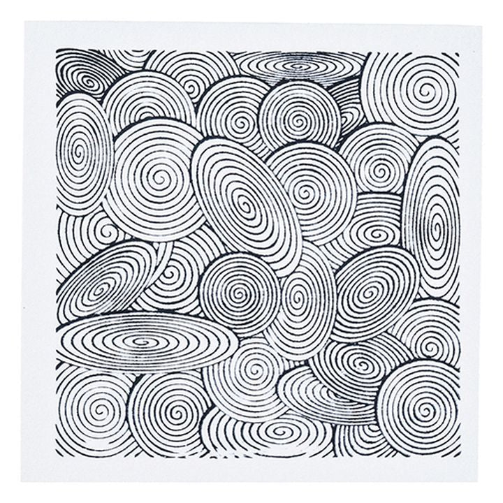 CERNIT polimer tekstura 90k90 mm – spirale