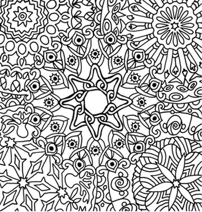CERNIT polimer tekstura 90k90 mm – mandala
