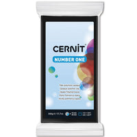 Polimerna masa CERNIT NUMBER ONE 500 g – crna