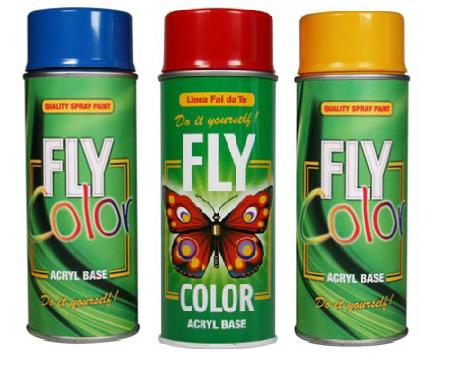 Akrilni lak u spreju FLY COLOR 400 ml