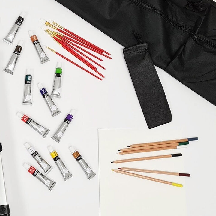 Veliki umetnički set Daler-Rowney sa stalkom - 115 delni